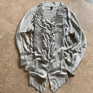 Ava gray cardigan